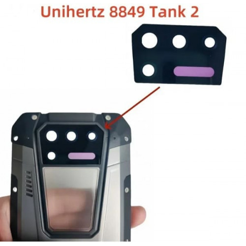 Стекло объектива задней камеры Unihertz 8849 Tank 2